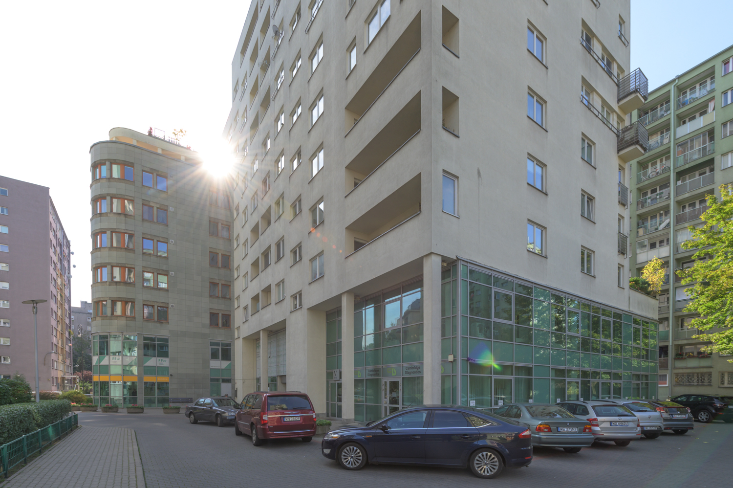 Zdjęcie architektury budynku Budynek mieszkalno-usługowy